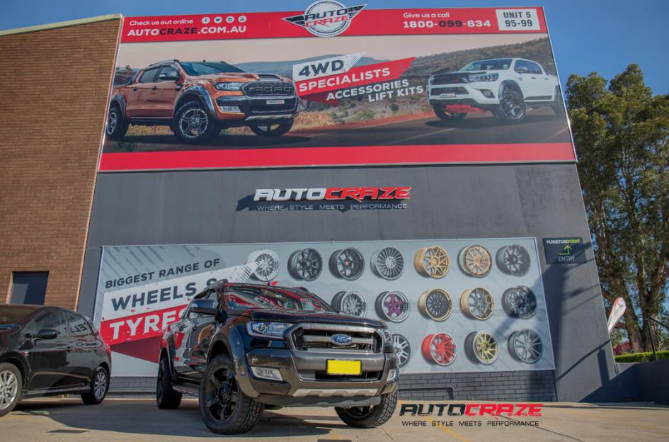FORD RANGER ROCKSTAR XD 2 MATTE BLACK